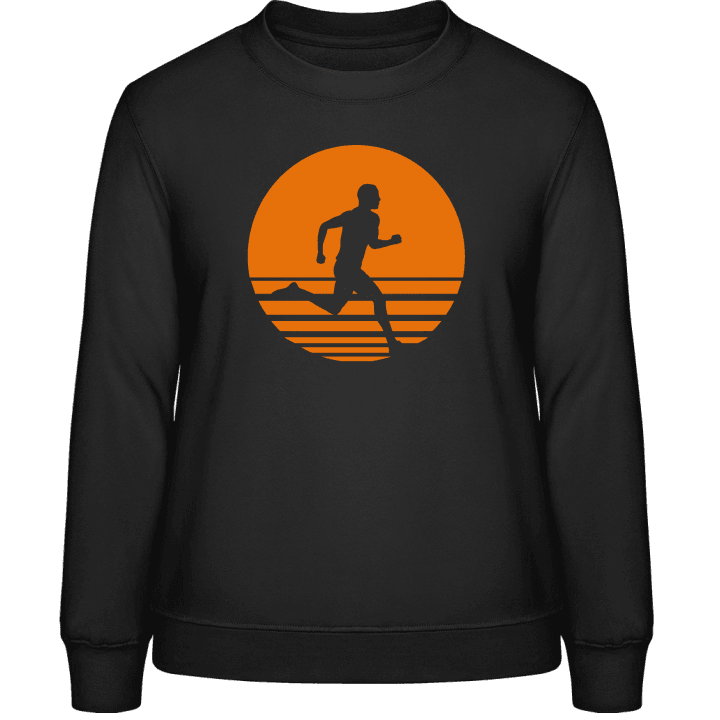 Sunset Jogging Vrouwen Sweatshirt contain pic