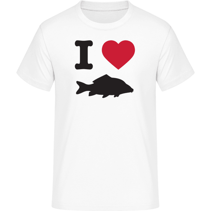 I Love Carp Fishing T-skjorte 0 image
