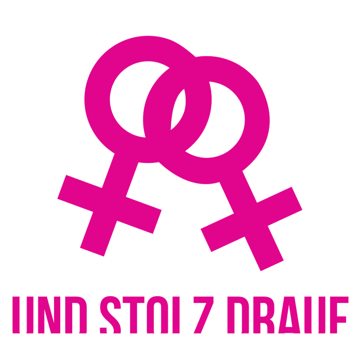 Lesbisch und stolz drauf Sweatshirt til kvinder 0 image