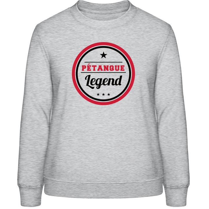 Pétanque Legend Frauen Sweatshirt contain pic