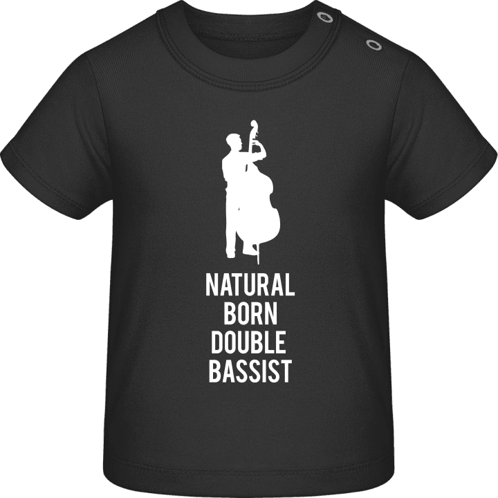 Natural Born Double Bassist T-shirt för bebisar contain pic