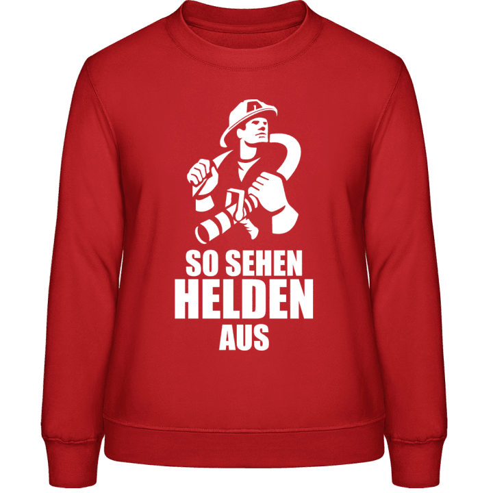 So sehen Helden aus Sweatshirt för kvinnor contain pic