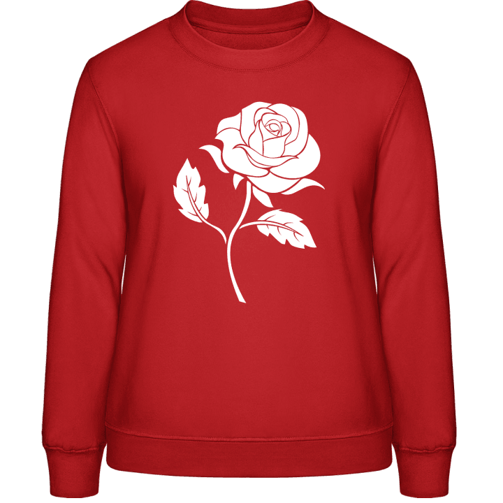 Rose Illustration Frauen Sweatshirt 0 image