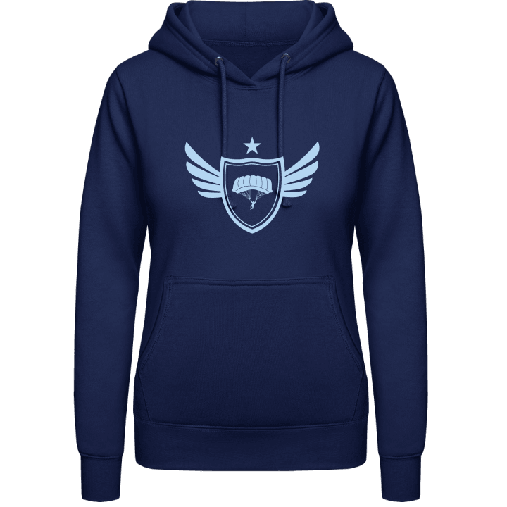 Skydiving Star Vrouwen Hoodie contain pic