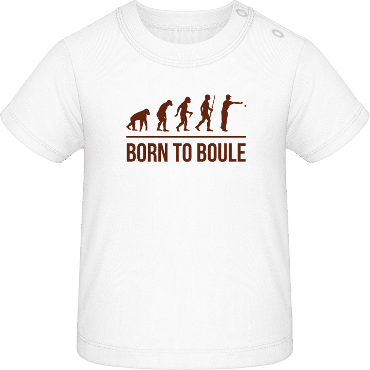 Born To Boule Camiseta de bebé contain pic