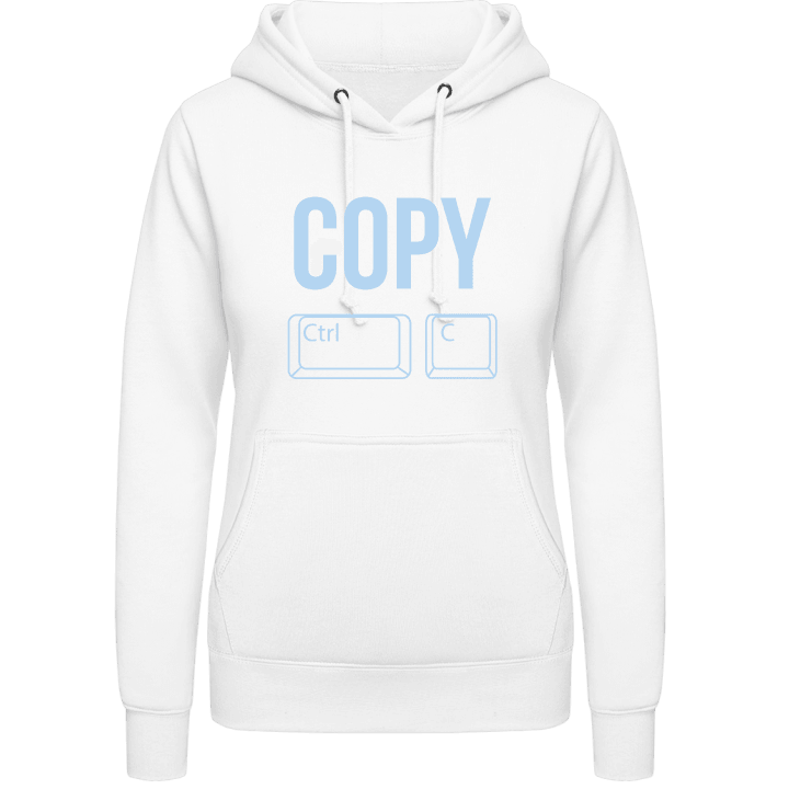 Copy Ctrl C Vrouwen Hoodie contain pic