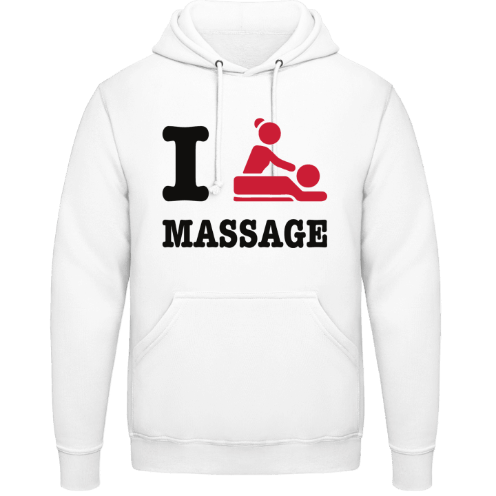 I Love Massage Felpa con cappuccio 0 image
