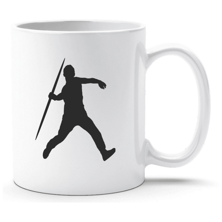 Javelin Thrower Taza contain pic