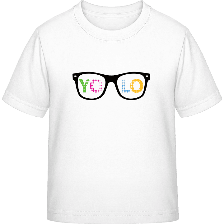 YOLO Glasses Kinder T-Shirt contain pic