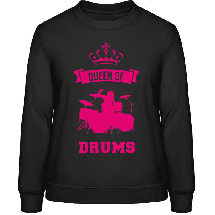 Queen Of Drums Sweatshirt för kvinnor contain pic