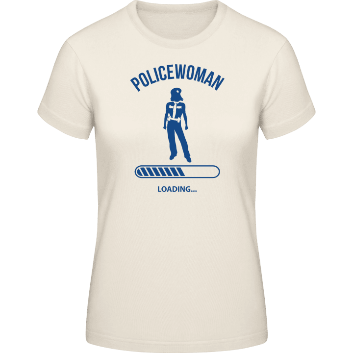 Policewoman Loading T-shirt för kvinnor 0 image