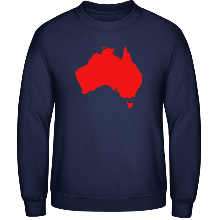 Australia Map Sweatshirt contain pic