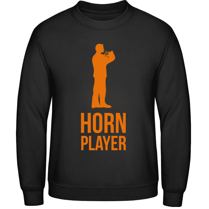 Horn Player Sweatshirt contain pic