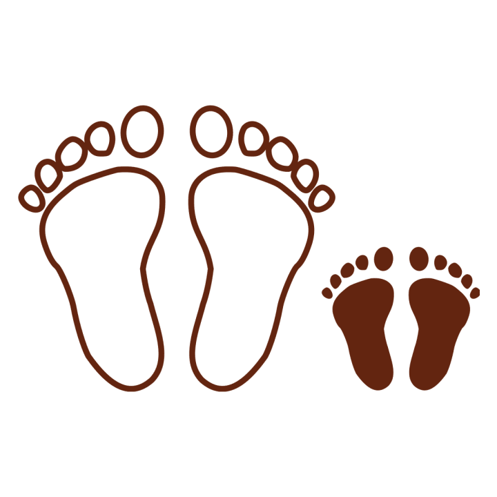 Footprints Family Naisten t-paita 0 image