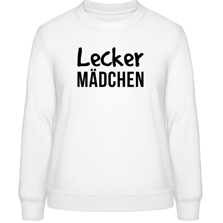 Lecker Mädchen Sweat-shirt pour femme contain pic
