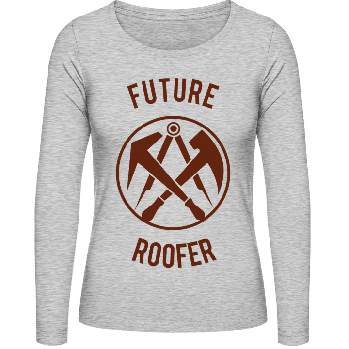 Future Roofer Langermet skjorte for kvinner contain pic