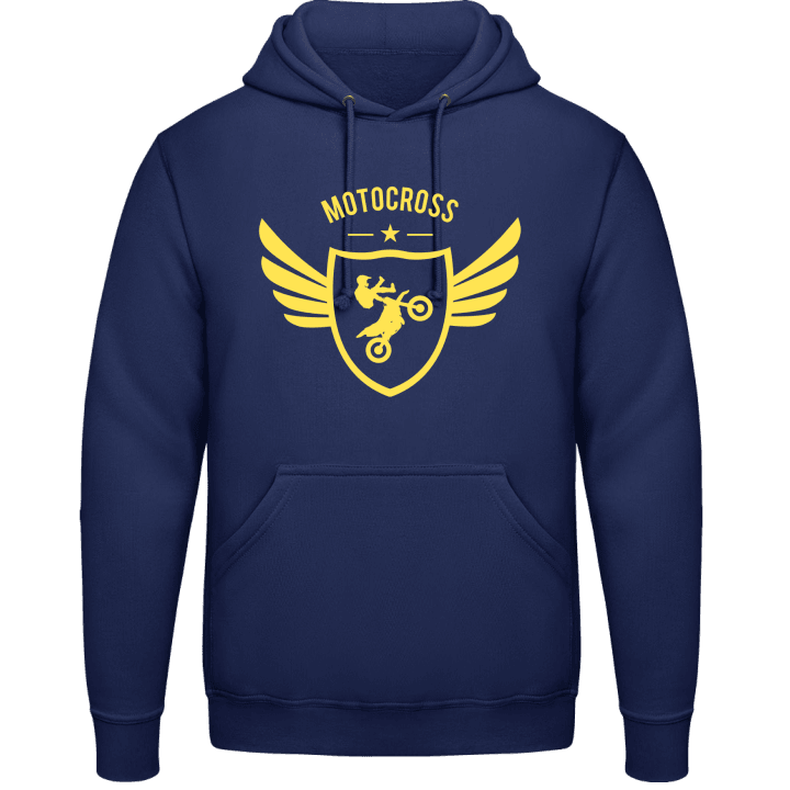 Motocross Winged Sweat à capuche contain pic