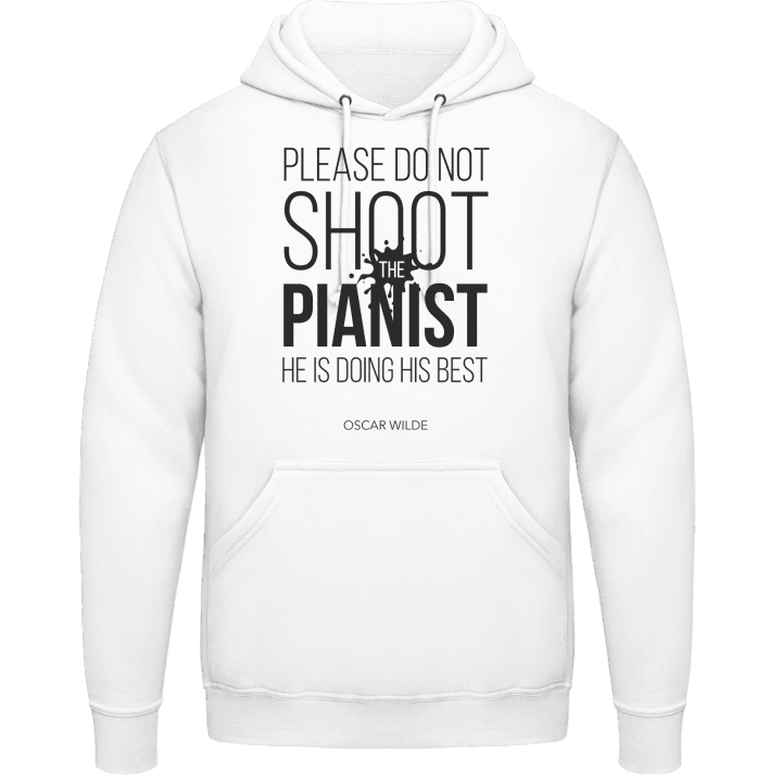 Do Not Shoot The Pianist Sweat à capuche contain pic