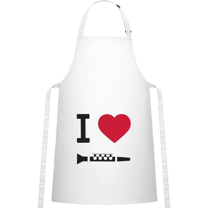 I Heart Clarinet Förkläde för matlagning contain pic