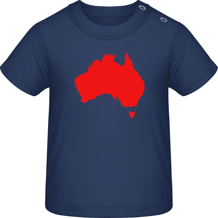 Australia Map T-shirt för bebisar contain pic