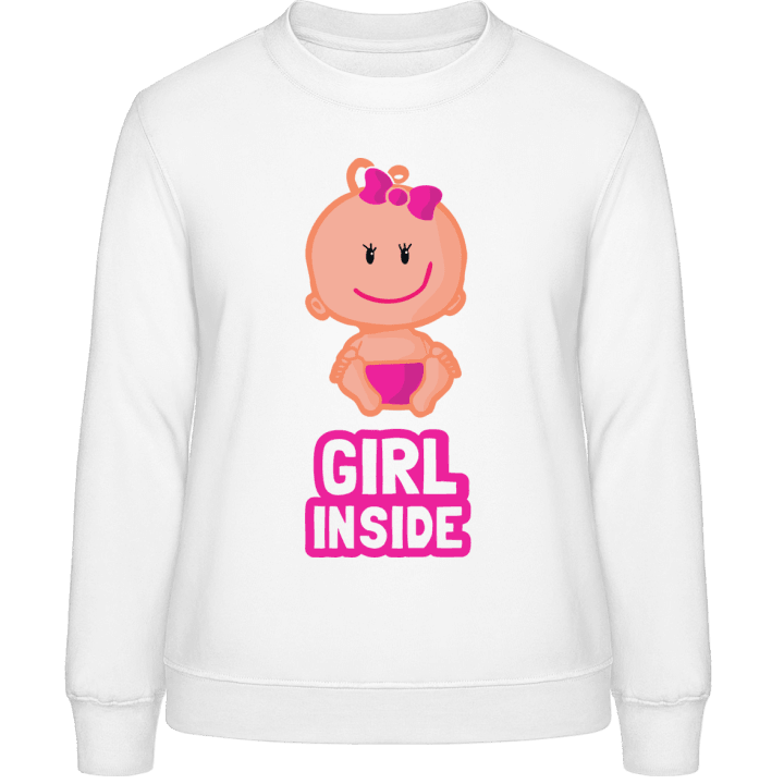 Girl Inside Sweatshirt för kvinnor 0 image