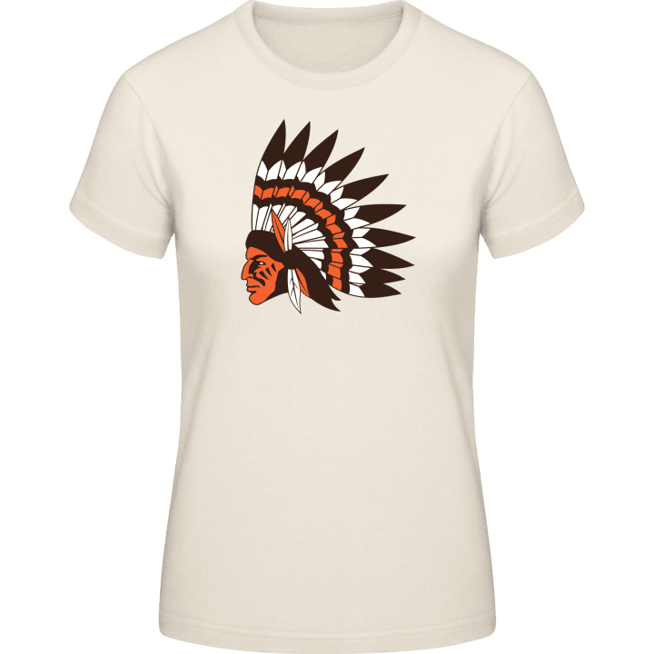 Indian Head Chief T-shirt för kvinnor 0 image