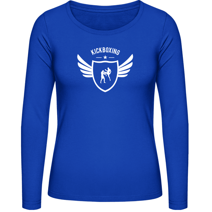Kickboxing Winged Langermet skjorte for kvinner contain pic