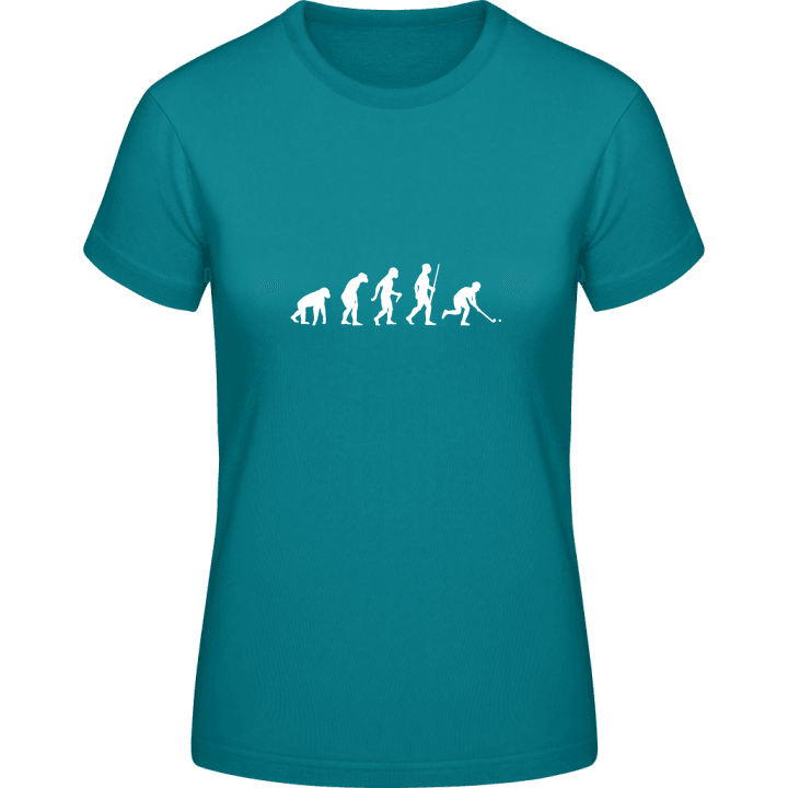 Hockey Evolution T-skjorte for kvinner contain pic