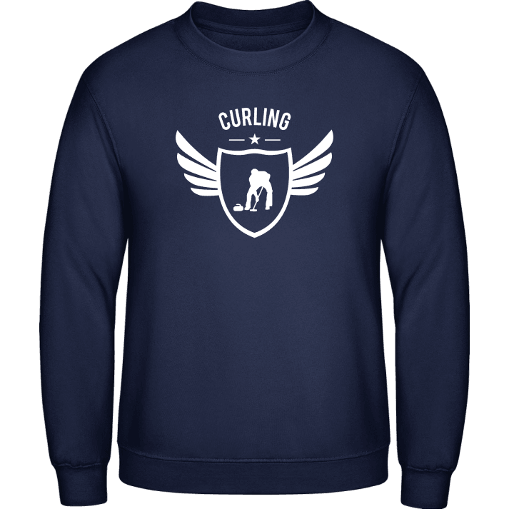 Curling Winged Sweatshirt contain pic