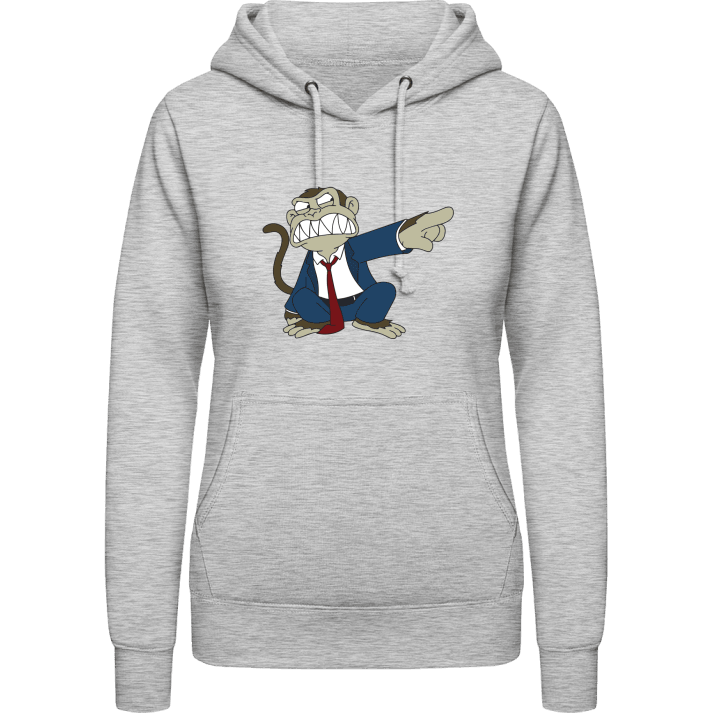 Evil Monkey Vrouwen Hoodie contain pic