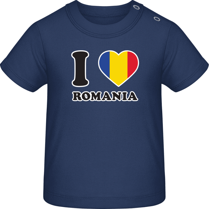 I Love Romania Baby T-Shirt 0 image