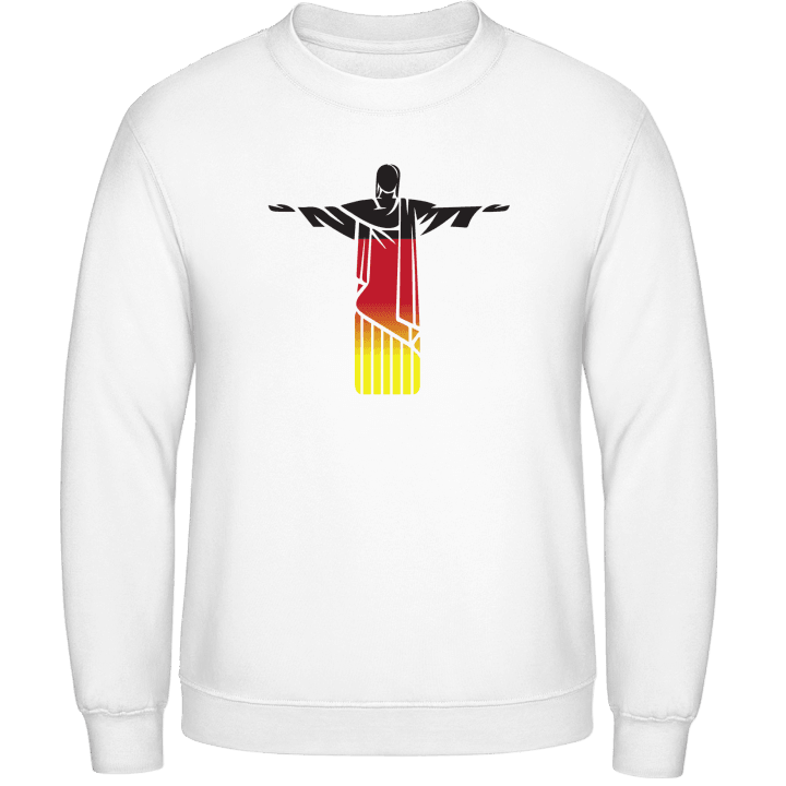 German Jesus Statue Rio Sweatshirt contain pic