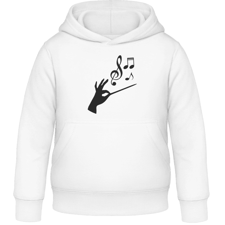 Conducting Music Notes Kids Hoodie contain pic