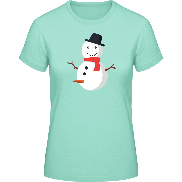 Snowman Goes Crazy T-shirt til kvinder 0 image