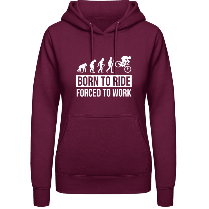 Born To Ride Evolution Women Hoodie contain pic