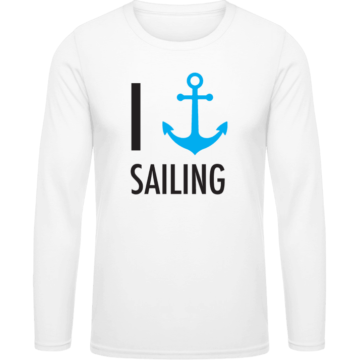 I heart Sailing Langermet skjorte contain pic