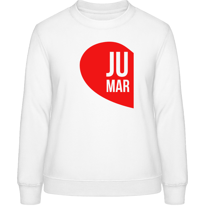 Just Married right Sweat-shirt pour femme contain pic
