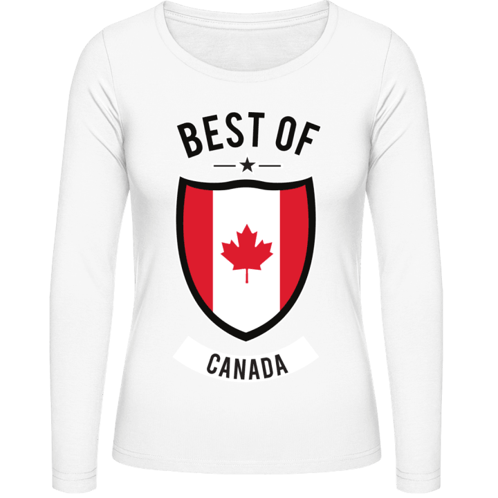Best of Canada Vrouwen Lange Mouw Shirt 0 image
