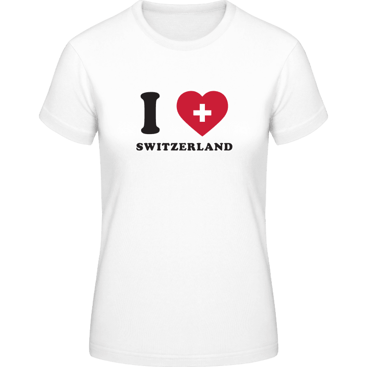 I Love Switzerland Fan Women T-Shirt 0 image