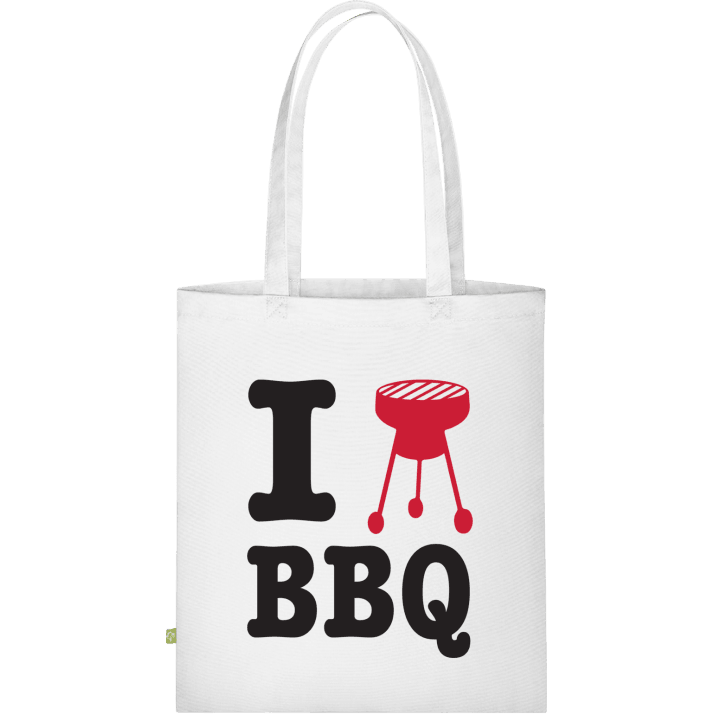 I Heart BBQ Stofftasche contain pic