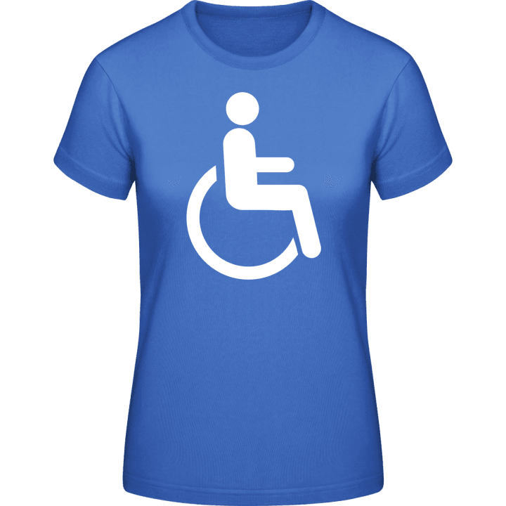 rullestol T-skjorte for kvinner contain pic