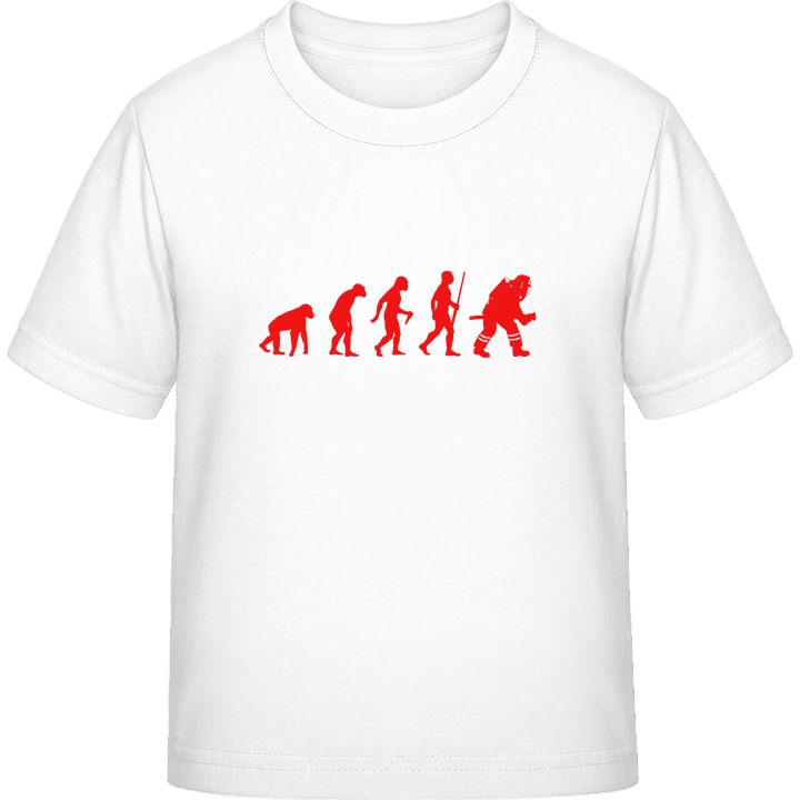 Firefighter Evolution Kids T-shirt contain pic