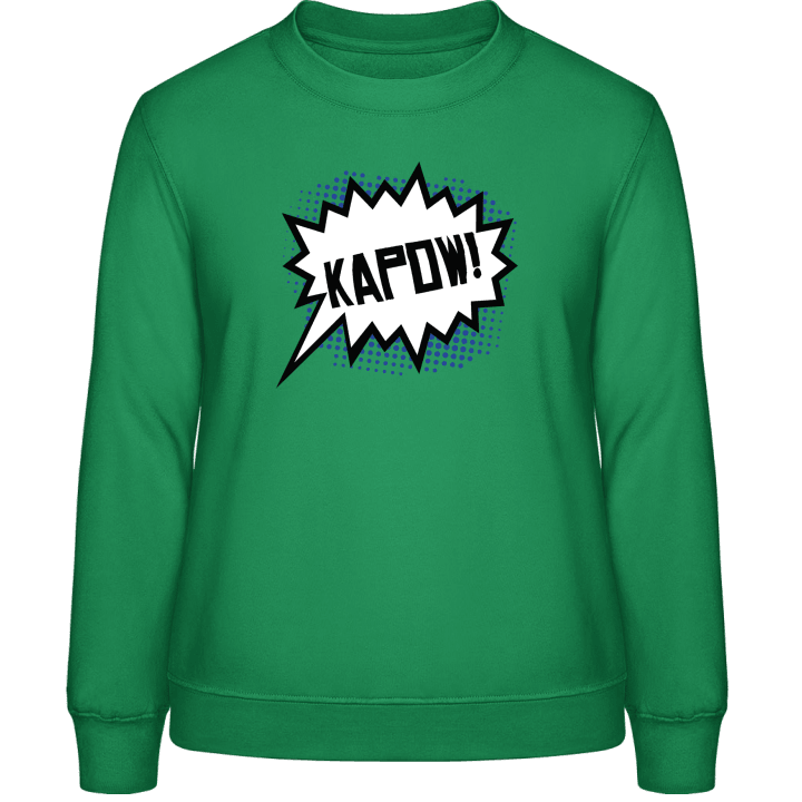 Kapow Comic Fight Frauen Sweatshirt 0 image