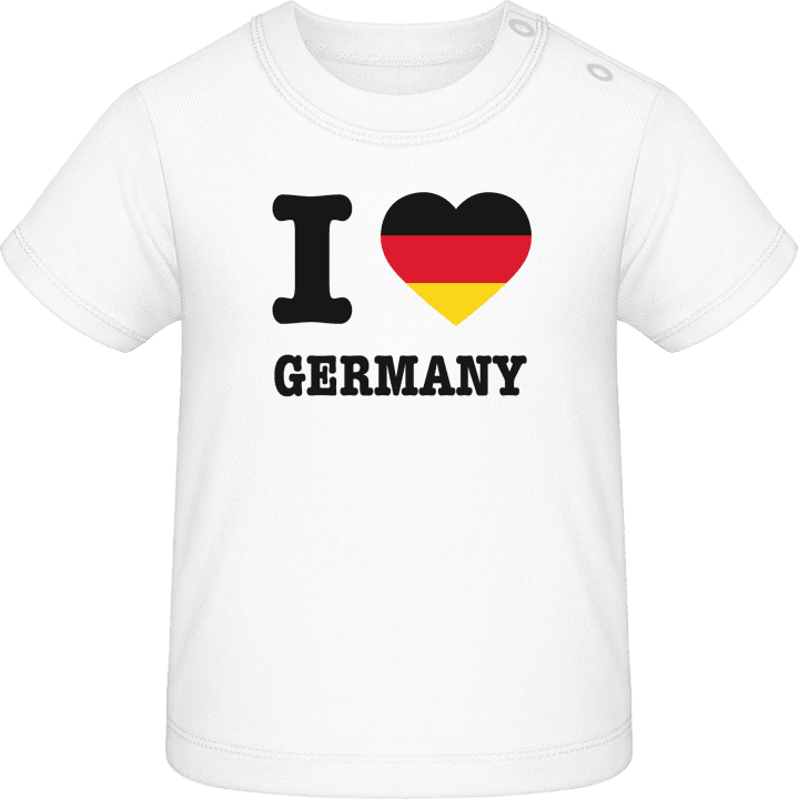 I Love Germany Camiseta de bebé contain pic