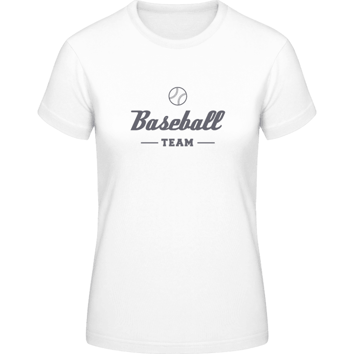 Baseball Team T-shirt för kvinnor contain pic