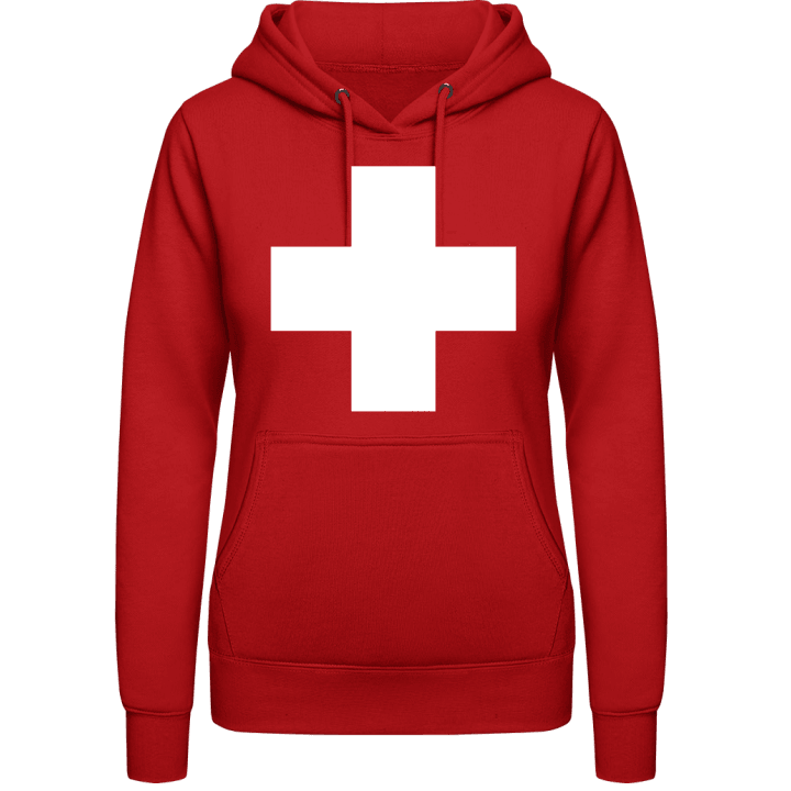 Swiss Cross Women Hoodie contain pic