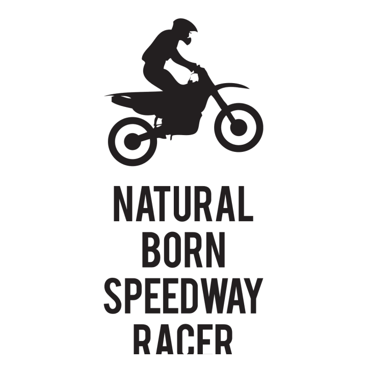Natural Born Speedway Racer Baby T-skjorte 0 image