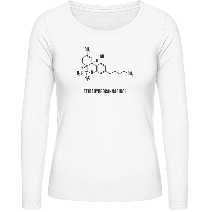 Tetrahydrocannabinol Langærmet skjorte til kvinder 0 image