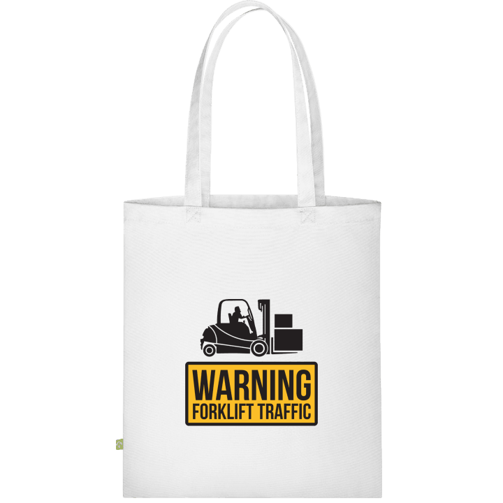 Warning Forklift Traffic Cloth Bag contain pic