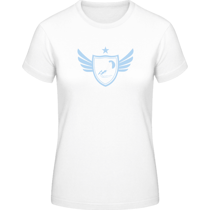 Kitesurfing Star Wings T-skjorte for kvinner contain pic